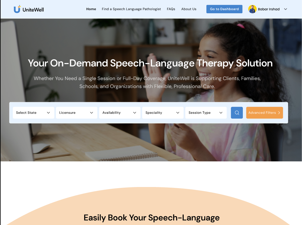 UNITWELL THERAPY PLATFORM